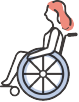 車椅子の方